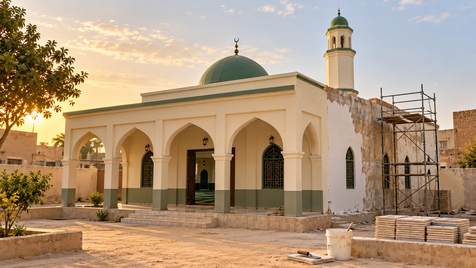 ترميم المساجد في نيجيريا